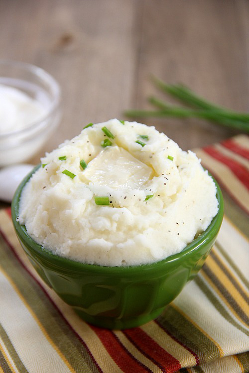 Sour Cream Mashed Potatoes