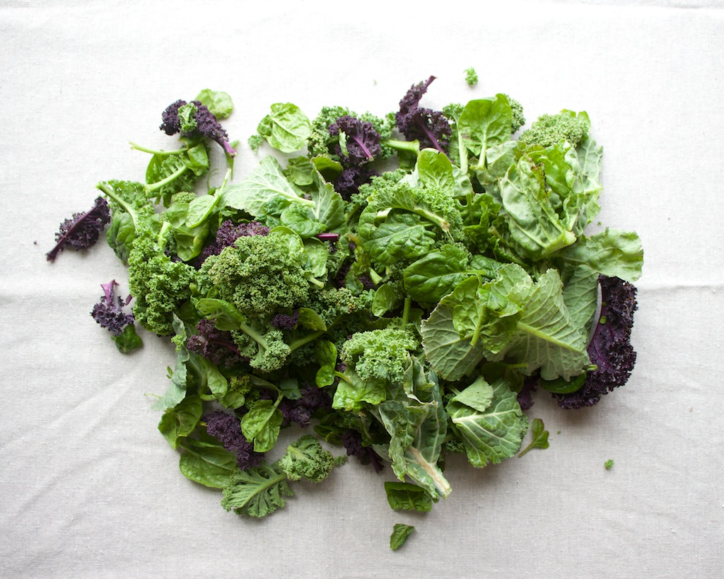 Winter Braising Greens