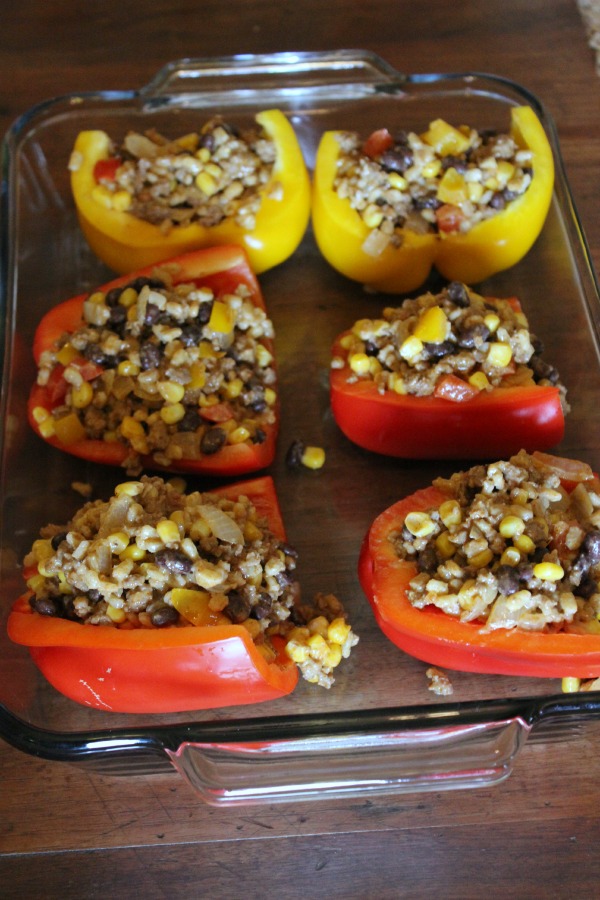 Tex Mex Stuffed Peppers