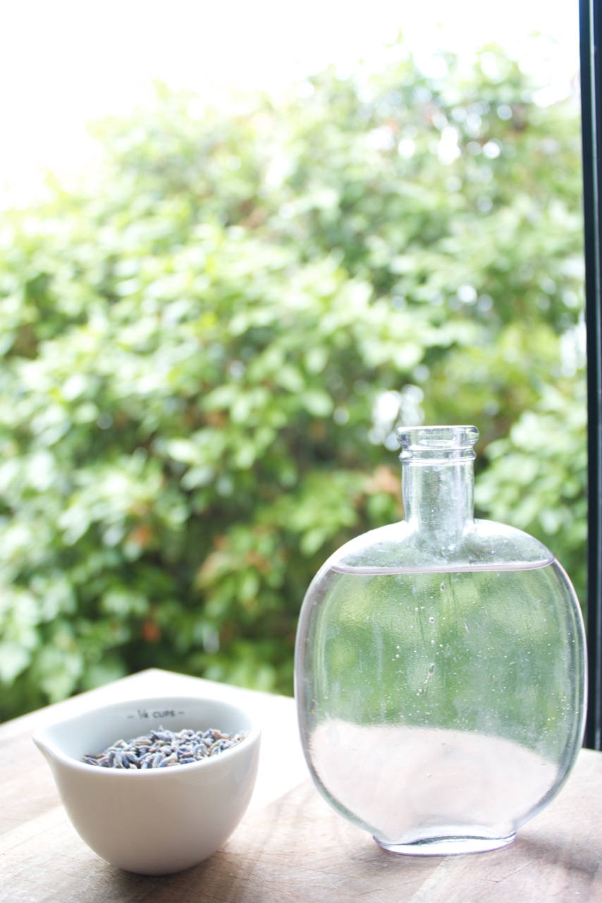How to make Lavender Simple Syrup