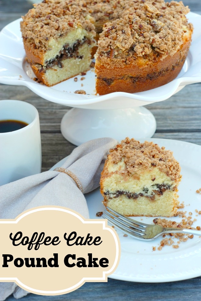 Coffee Cake Pound Cake