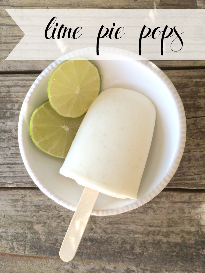 Lime Pie Pops