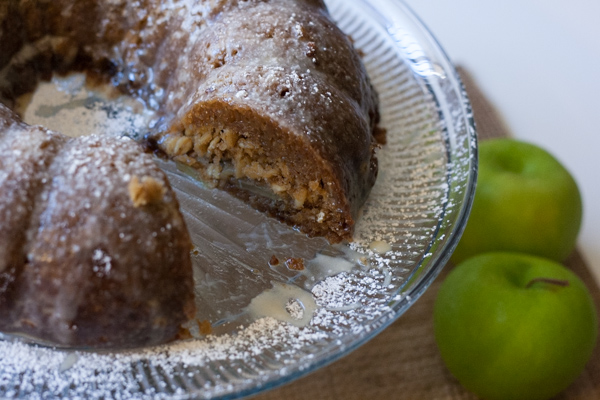 Oatmeal Cake with Brown Butter Glaze
