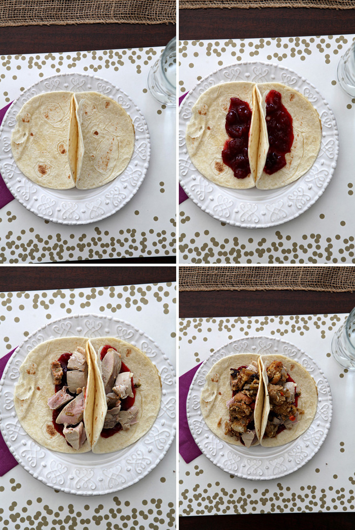 Thanksgiving Leftover Tacos // Erin Skinner from The Speckled Palate for My Cooking Spot