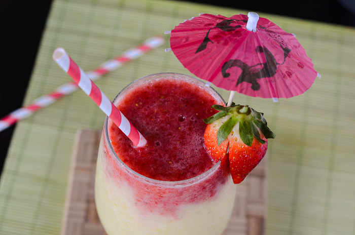 Strawberry Pina Colada Smoothie