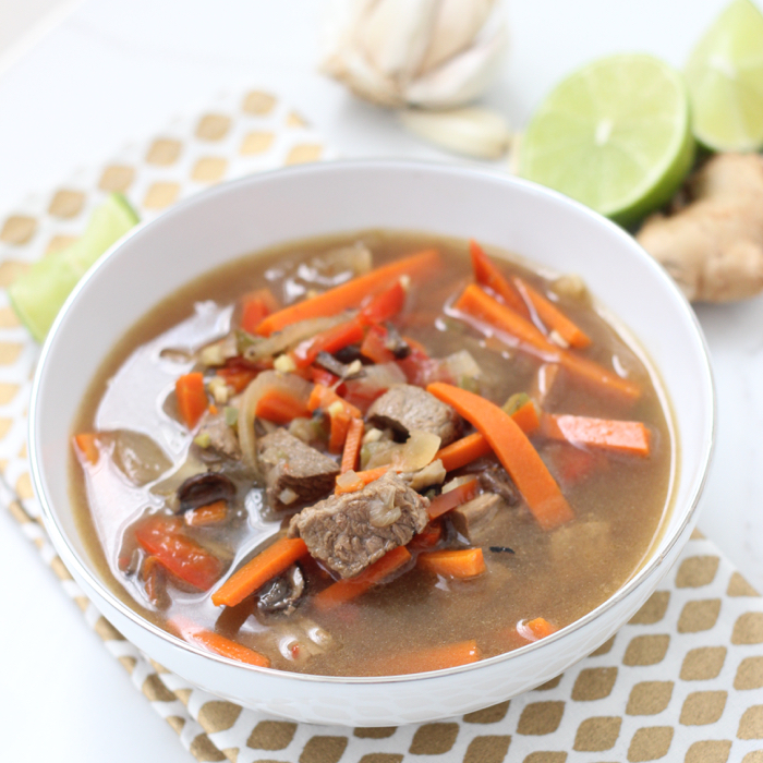 Ginger Beef Soup