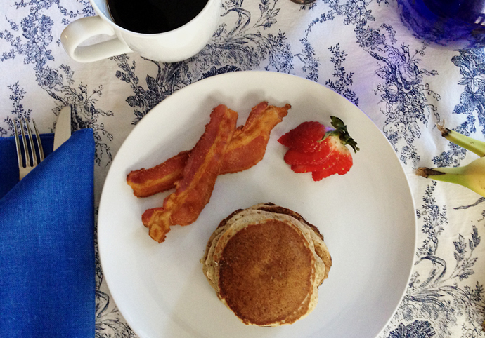 Make gluten-free breakfasts fun! Gluten-Free Banana Pancakes are a dream. | My Cooking Spot