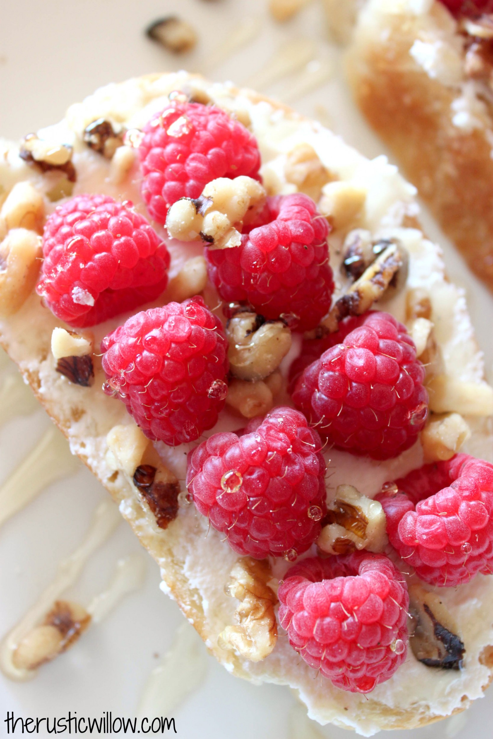 raspberry crostini 