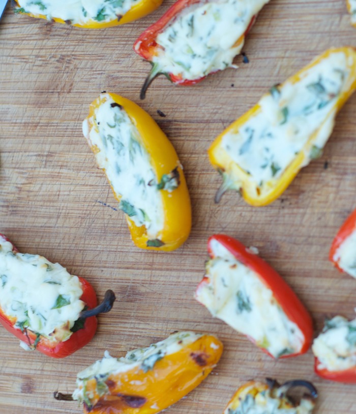 Stuffed Mini Bell Peppers