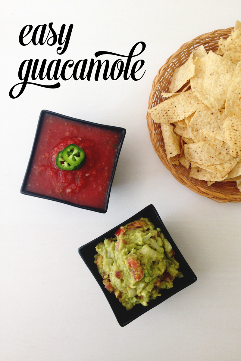 Easy Guacamole you can make in a jiffy all summer long // My Cooking Spot