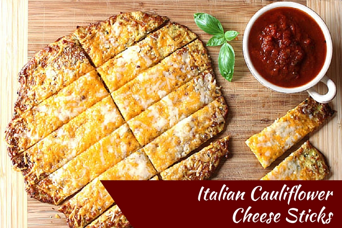 Italian Cauliflower Cheese Sticks Recipe