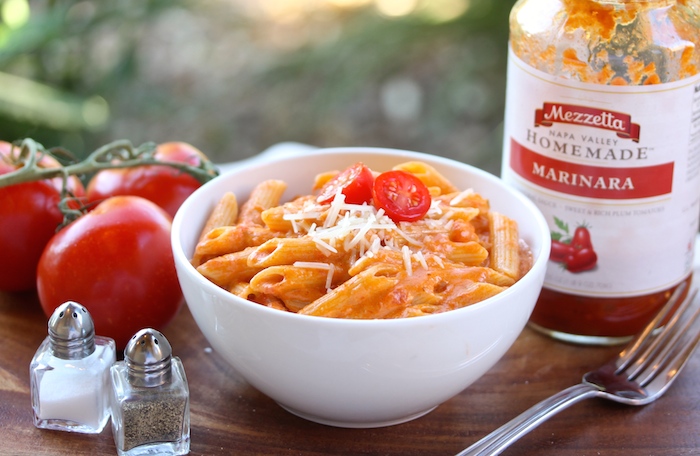 cheesy penne