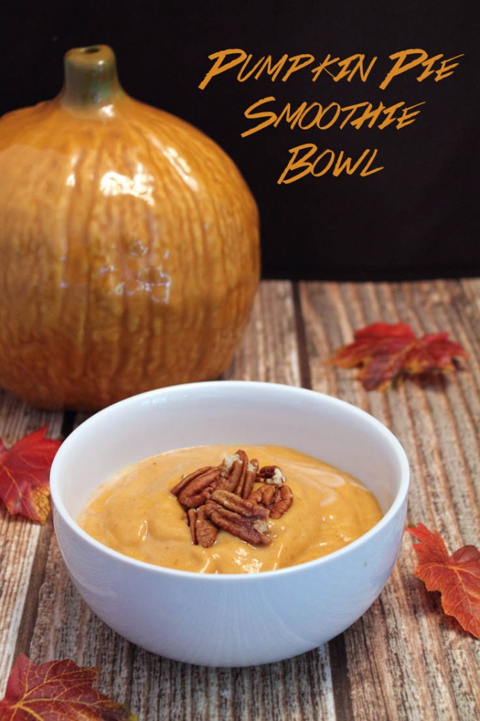 Pumpkin Pie Smoothie Bowl