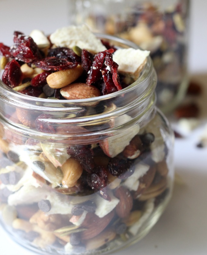 Easy fall trail mix...perfect for holiday or anytime travel