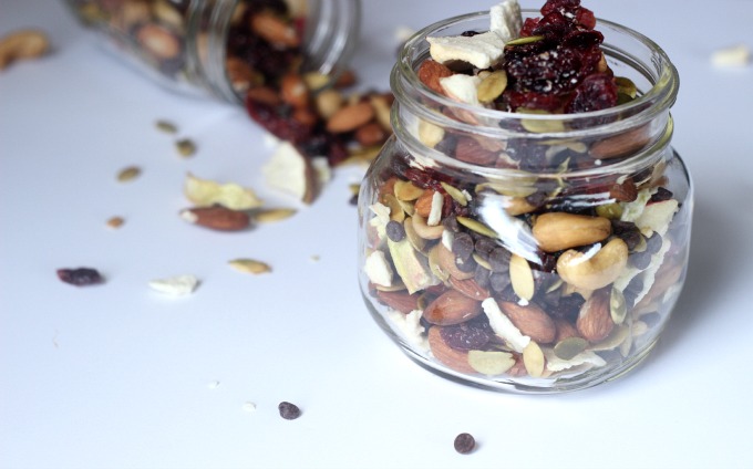 Easy fall trail mix...perfect for holiday or anytime travel