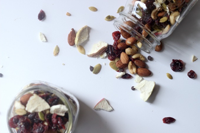 Easy fall trail mix...perfect for holiday or anytime travel