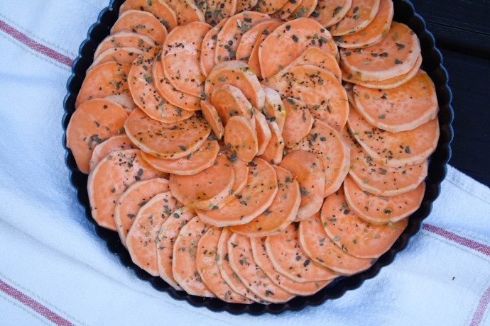 This healthy side dish couldn't be easier! Sweet Potato Bake goes with just about any meal.