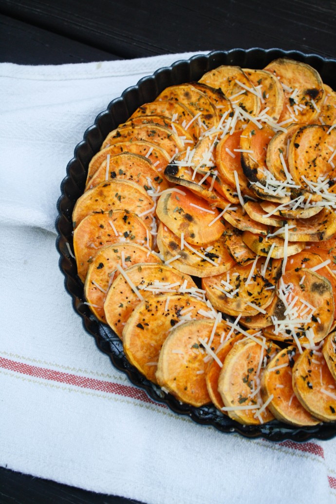 This healthy side dish couldn't be easier! Sweet Potato Bake goes with just about any meal.