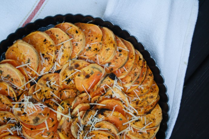 This healthy side dish couldn't be easier! Sweet Potato Bake goes with just about any meal.